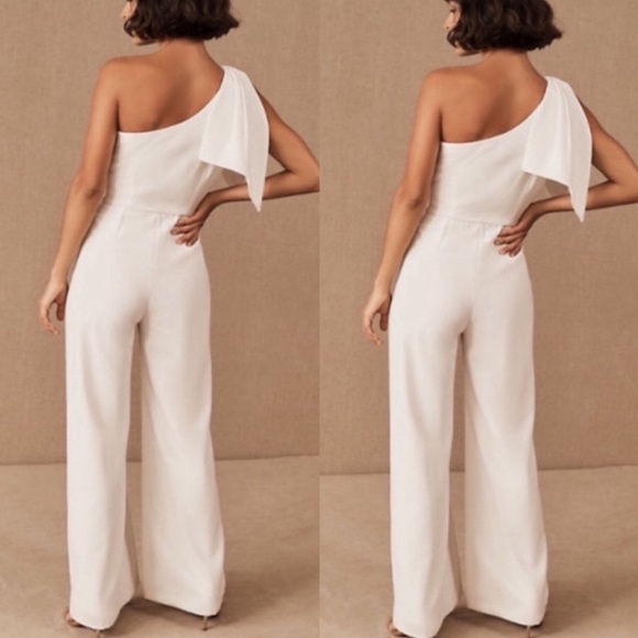 BHLDN Windham Jumpsuit in Ivory - Picture 2 of 4